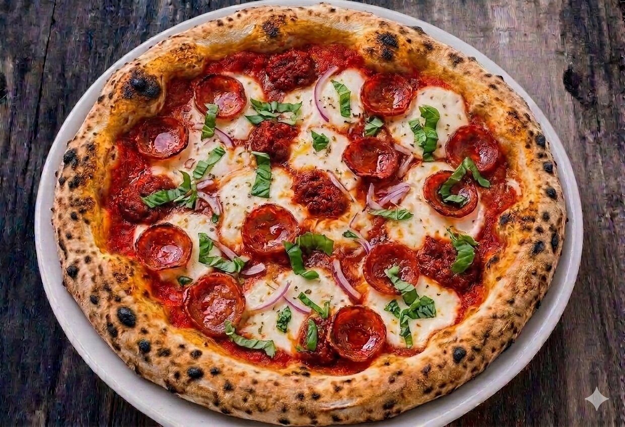 'Nduja Diavola pizza